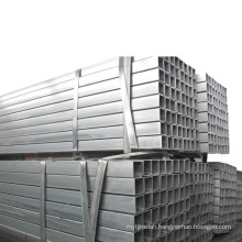 gi square round steel pipe / 80*80mmm greenhouse pre-galvanized hollow section